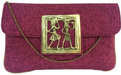 22% OFF on craftstages Women Casual Purple Jute Sling Bag 22% OFF on craftstages Women Casual Purple Jute Sling Bag