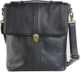 Bendly Unisex Letharite Medium Sling Bag - Black-01