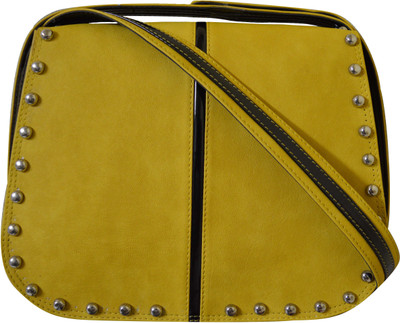 45% OFF on Rita Women Casual Yellow PU Sling Bag 45% OFF on Rita Women Casual Yellow PU Sling Bag
