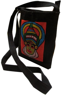 14% OFF on Indha Craft Women Casual Multicolor Polyester Sling Bag