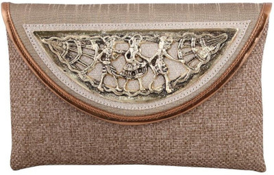 22% OFF on Craftstages Women Casual Brown Jute Sling Bag