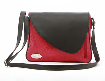 57% OFF on DHC Women Casual Pink, Black PU Sling Bag 57% OFF on DHC Women Casual Pink, Black PU Sling Bag