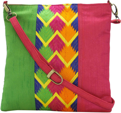 20% OFF on Stylocus Women Casual Pink Silk Sling Bag 20% OFF on Stylocus Women Casual Pink Silk Sling Bag