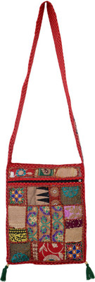 45% OFF on Famacart Girls Casual Red Cotton