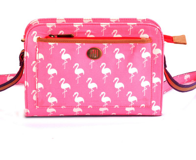 Ivory Tag Women Pink Leatherette, Canvas