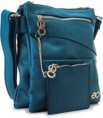 25% OFF on E2O Women Casual Blue Sling Bag 25% OFF on E2O Women Casual Blue Sling Bag