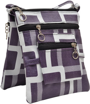60% OFF on Hawai Women Casual Purple PU Sling Bag 60% OFF on Hawai Women Casual Purple PU Sling Bag