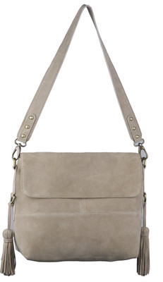 28% OFF on Neon By Paint Women Casual Beige Genuine Leather Sling Bag