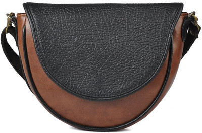 45% OFF on Goguava Women Casual Brown Genuine Leather Sling Bag 45% OFF on Goguava Women Casual Brown Genuine Leather Sling Bag