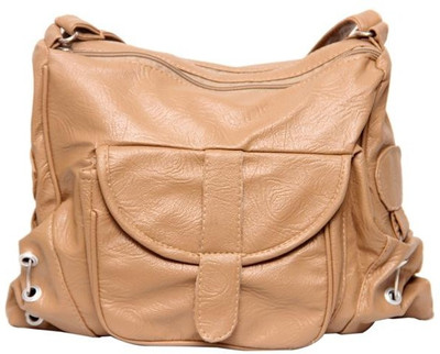58% OFF on Borse Women Casual Beige PU Sling Bag 58% OFF on Borse Women Casual Beige PU Sling Bag