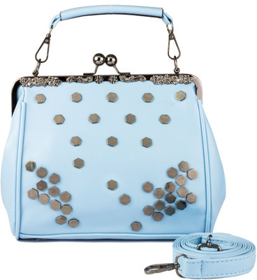 35% OFF on Lalana Women Casual Blue PU Sling Bag 35% OFF on Lalana Women Casual Blue PU Sling Bag