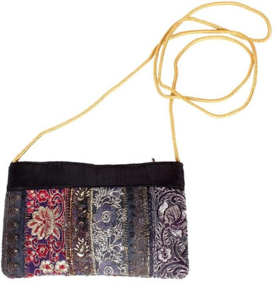 72% OFF on Vistarr Women Festive Black Canvas Sling Bag 72% OFF on Vistarr Women Festive Black Canvas Sling Bag