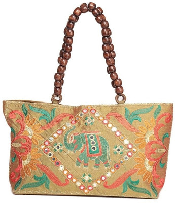 71% OFF on Vistarr Women Gold Cotton Shoulder Bag 71% OFF on Vistarr Women Gold Cotton Shoulder Bag