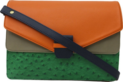 35% OFF on Zaera Women Casual Orange PU Sling Bag 35% OFF on Zaera Women Casual Orange PU Sling Bag