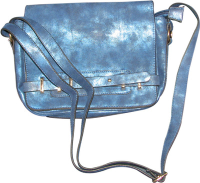 53% OFF on Shoebox Women Evening/Party Blue PU Sling Bag 53% OFF on Shoebox Women Evening/Party Blue PU Sling Bag