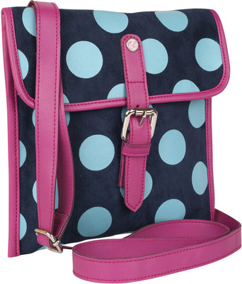 50% OFF on Nyk Women Casual, Formal Blue, Pink PU Sling Bag