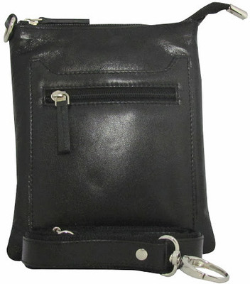 11% OFF on Chimera Leather Women Black Genuine Leather Sling Bag 11% OFF on Chimera Leather Women Black Genuine Leather Sling Bag