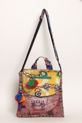 The House of Tara Women Casual, Evening/Party Jute, Brocade, Flex, Polyester Sling Bag