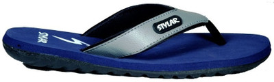 45% OFF on Stylar Grey And D. Blue Ronaldo Flip Flops 45% OFF on Stylar Grey And D. Blue Ronaldo Flip Flops