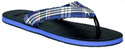 11% OFF on Stylar Blue and Black Flip Flops