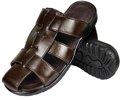56% OFF on Nonch Le Brown Strap Leather Sandals 56% OFF on Nonch Le Brown Strap Leather Sandals