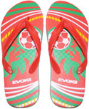 61% OFF on Edazo Red Football Flip Flops 61% OFF on Edazo Red Football Flip Flops