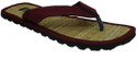 29% OFF on Just Flats Mens Maroon Osho / Jute Slipper Flip Flops