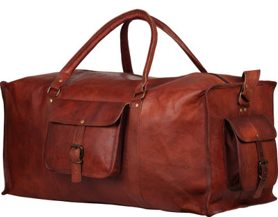 3% OFF on Rustic Town Sports Leather Duffel Bag 20 Small Travel Bag - Medium Brown 3% OFF on Rustic Town Sports Leather Duffel Bag 20 Small Travel Bag - Medium Brown