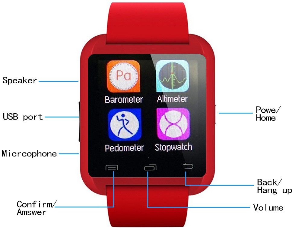 bingo u8 smartwatch price