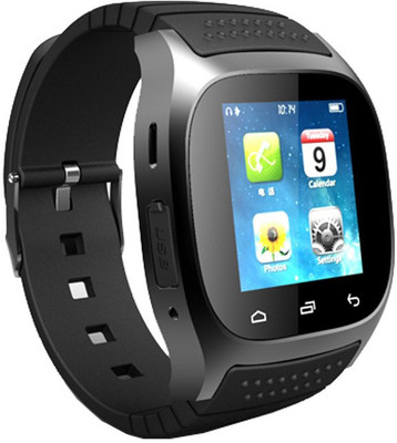Qtec Qtec smart watch SW315 Smartwatch (Black, Blue Strap) 
