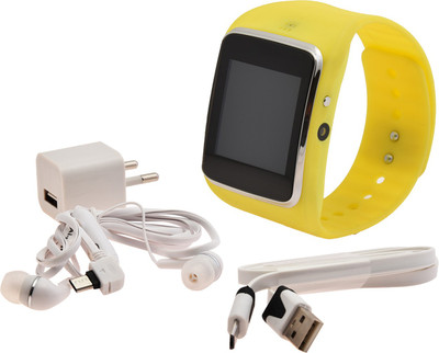 Jas Hi Watch Smartwatch (Yellow Strap) 