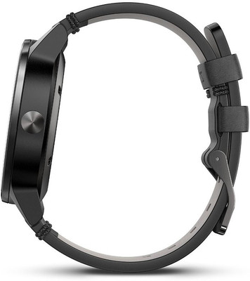 Garmin Vivomove Classic Smartwatch (Black Strap) 
