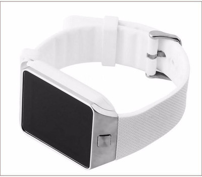 Oktata DZ09 Fitness watch with Sim White Smartwatch (White Strap) 