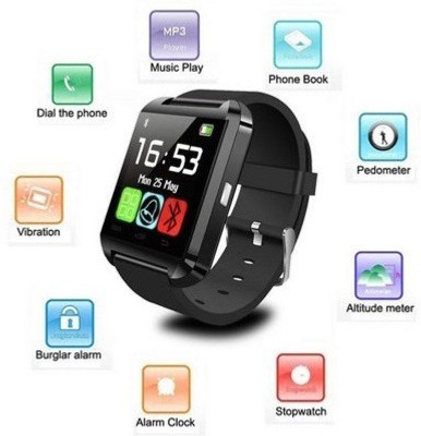 X-CROSS SW5 Smartwatch (Black Strap) 
