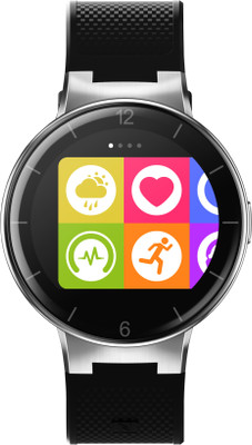 Alcatel One Touch Watch Black Smartwatch (Black Strap) 