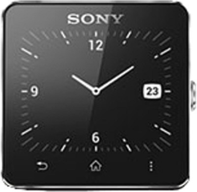Sony Sw2 Black Smartwatch (Black Strap) 