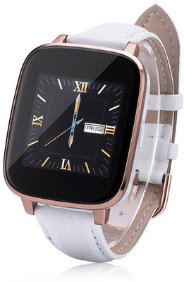 Kimi Display ON when hand raised Smartwatch (White Strap Free Size) 