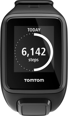 TomTom Spark Cardio Black Smartwatch ((Black, Small)) 