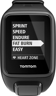 TomTom Spark Cardio Black Smartwatch ((Black, Small)) 