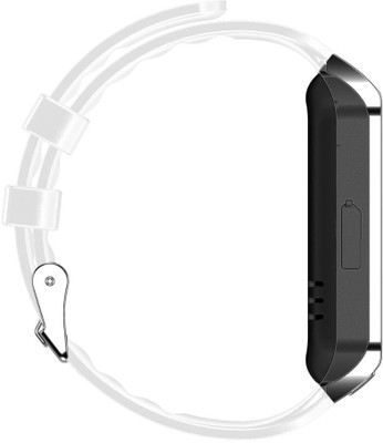 Aja Retail DZ09 Bluetooth, Sim, Memory Card Slot, Camera Fitness Tracker Smartwatch (White Strap) 