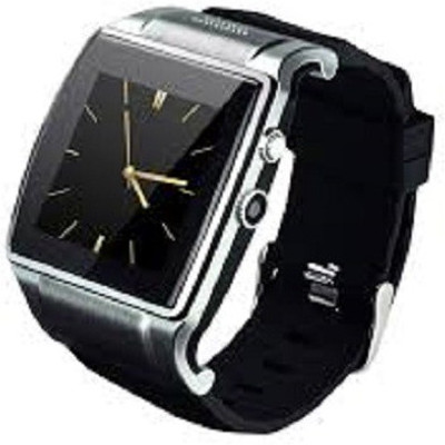 Qtec Qtec Smart Watch SW1S Smartwatch (Black, Gold Strap) 