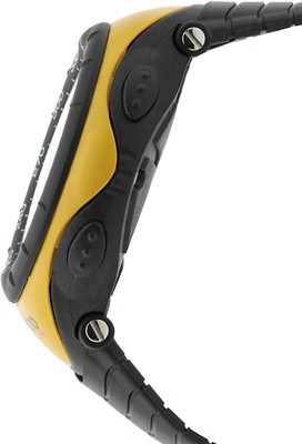 Suunto SS010600610 Vector Digital Black & Yellow Smartwatch (Black Strap) 