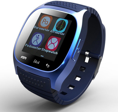 Qtec SW315 Smartwatch (Blue Strap) 