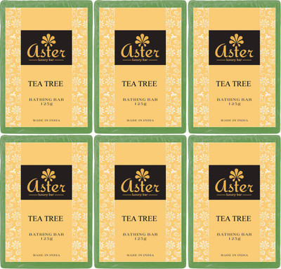 37% OFF on Aster Luxury Tea Tree Premium Handmade Bathing Bar - Set of 6 37% OFF on Aster Luxury Tea Tree Premium Handmade Bathing Bar - Set of 6