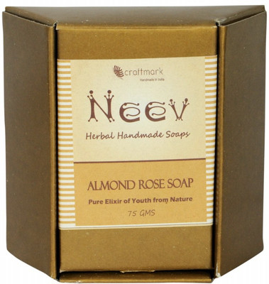 NeeV Herbals Almond Rose Soap (Pure) NeeV Herbals Almond Rose Soap (Pure)