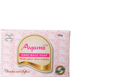 Ayamii Chandan & Saffron Handmade Soap Ayamii Chandan & Saffron Handmade Soap