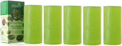 Biotique Basil & Parsley Soap (Set of 5) Biotique Basil & Parsley Soap (Set of 5)