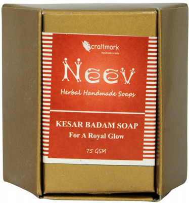 5% OFF on NeeV Herbals Kesar Badam Soap For A Royal Glow  5% OFF on NeeV Herbals Kesar Badam Soap For A Royal Glow