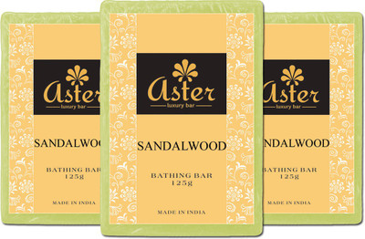 37% OFF on Aster Luxury Sandalwood Premium Bathing Bar - Set Of 3 37% OFF on Aster Luxury Sandalwood Premium Bathing Bar - Set Of 3