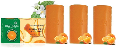 11% OFF on Biotique Orange Peel Soap (Set of 3) 11% OFF on Biotique Orange Peel Soap (Set of 3)